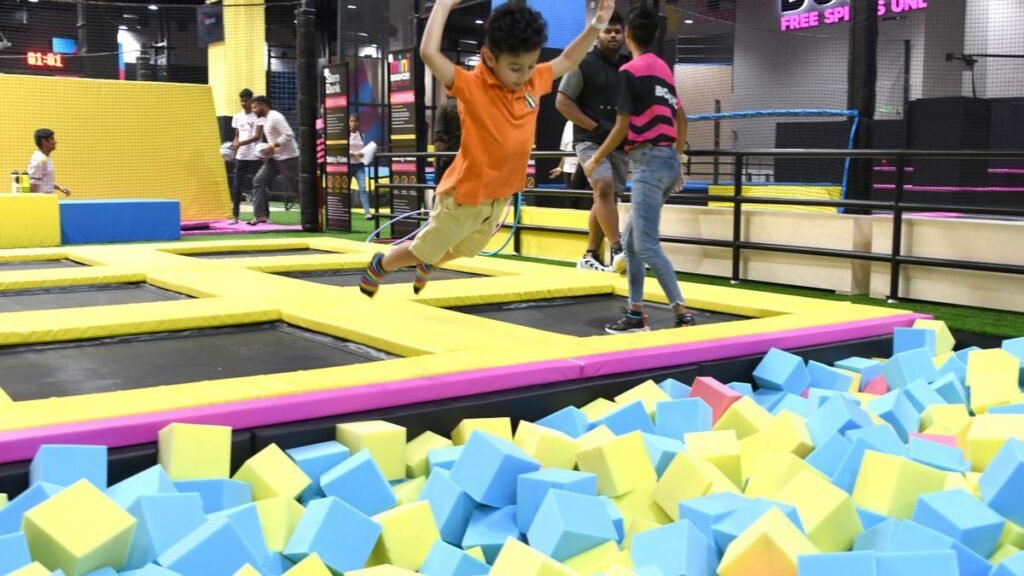 Experience the perfect blend of fun and fitness at the newly opened bounce adventure park in Bangalore!